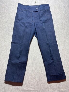 Mimi Chica Denim Jeans Womens 9 Blue Cotton Stretch USA CROPPED CUFFED (19)